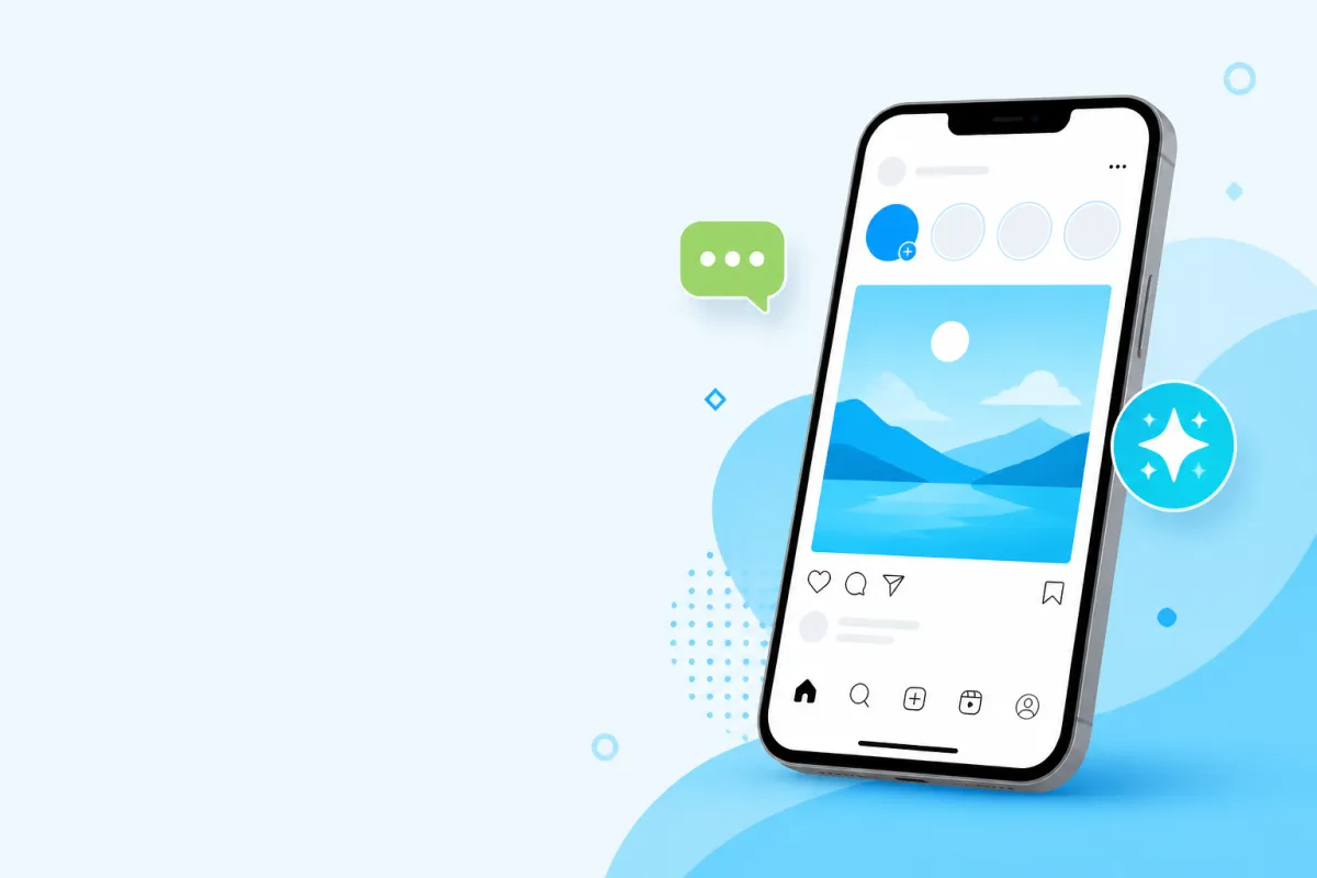 InstantPostでInstagram運用を自動化するイメージ